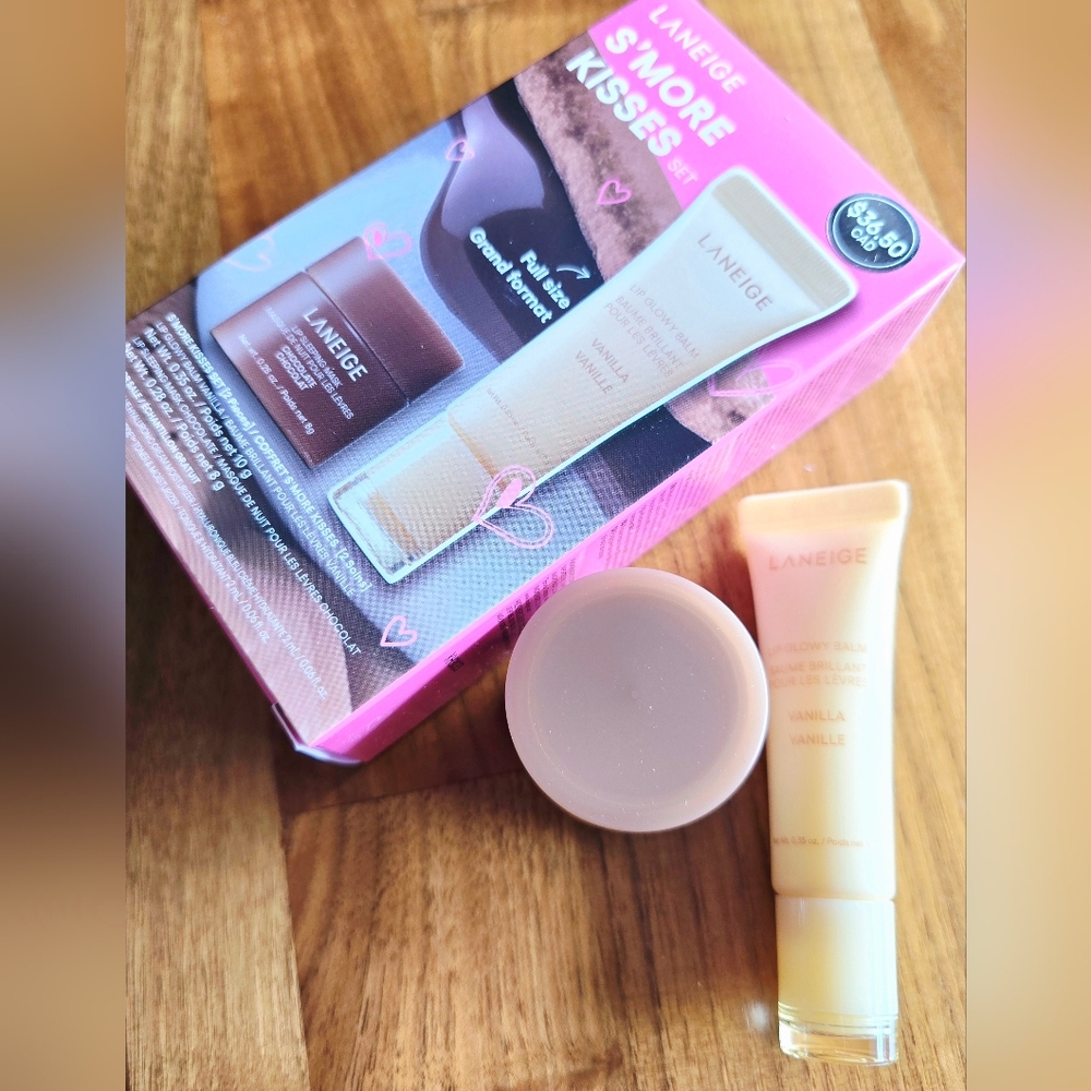 NEW! LANEIGE S'More Kisses Set Hydrate & Tint - Limited Edition